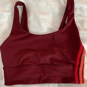 lululemon "Take a Hint" bra long-line, size 6